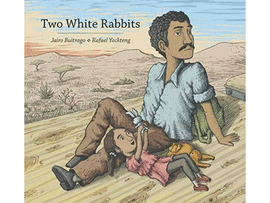 TWO WHITE RABBITS